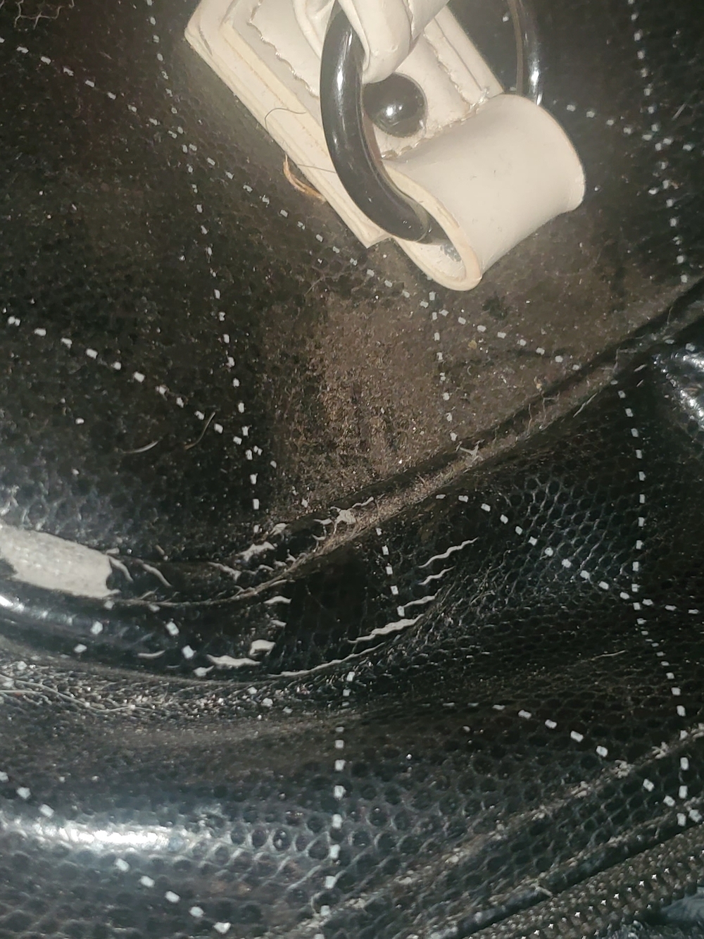 Mary Kay Black and Cream Quilted Tote with Contrast Trim - Picture 9 of 9